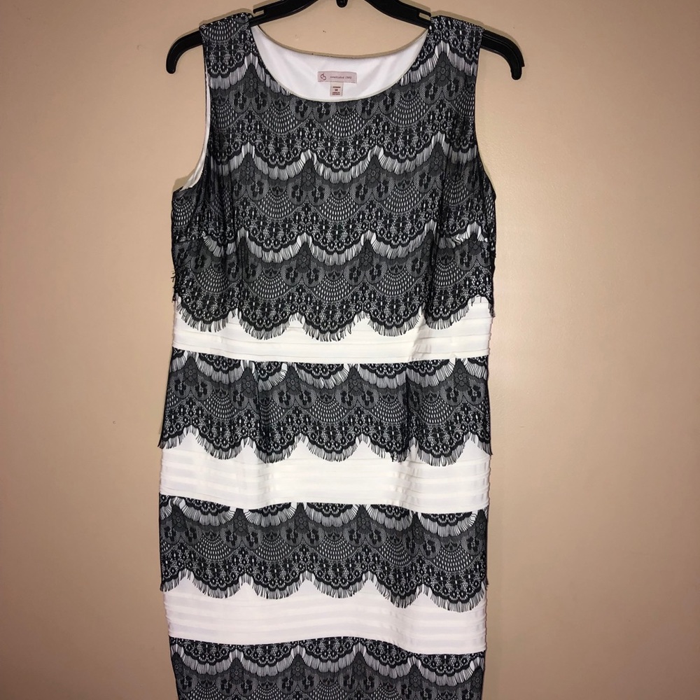 Semi formal knee length size 14